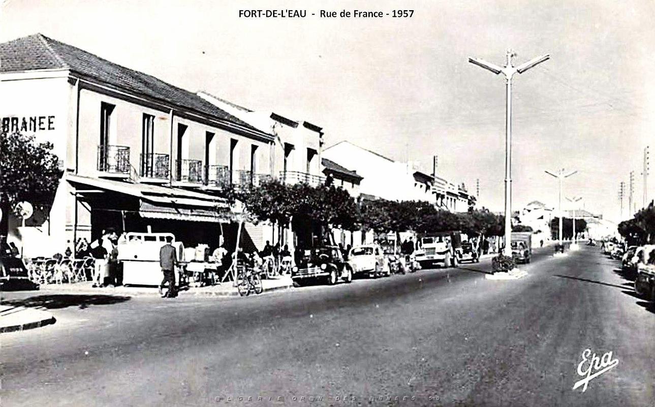 Fort-de-l'eau - Rue de France - 1957.jpg